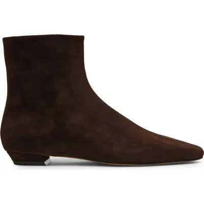 Steve Madden Zami Leather Bootie in Black Leather at Nordstrom, Size 8.5 | Nordstrom