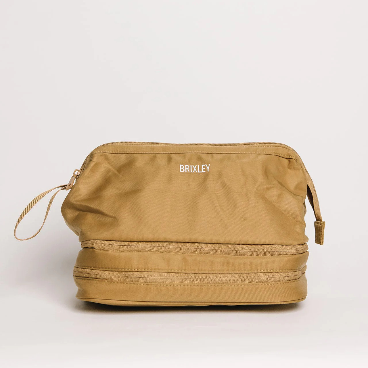 Tan Brixley Toiletry Bag | Brixley Bags