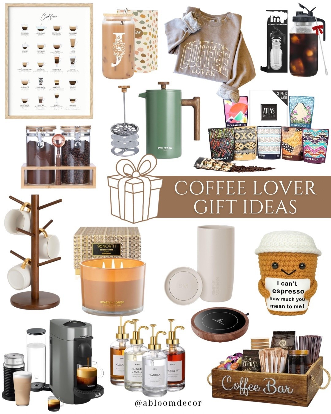 The perfect gift ideas for all the coffee lovers out there!

#LTKSeasonal #LTKGiftGuide #LTKHoliday