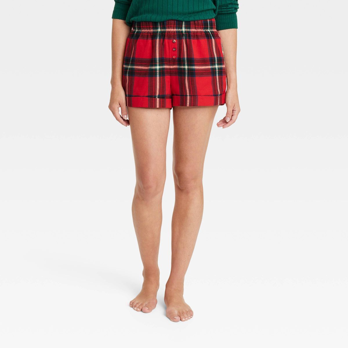 Women's Flannel Pajama Shorts - Stars Above™ | Target
