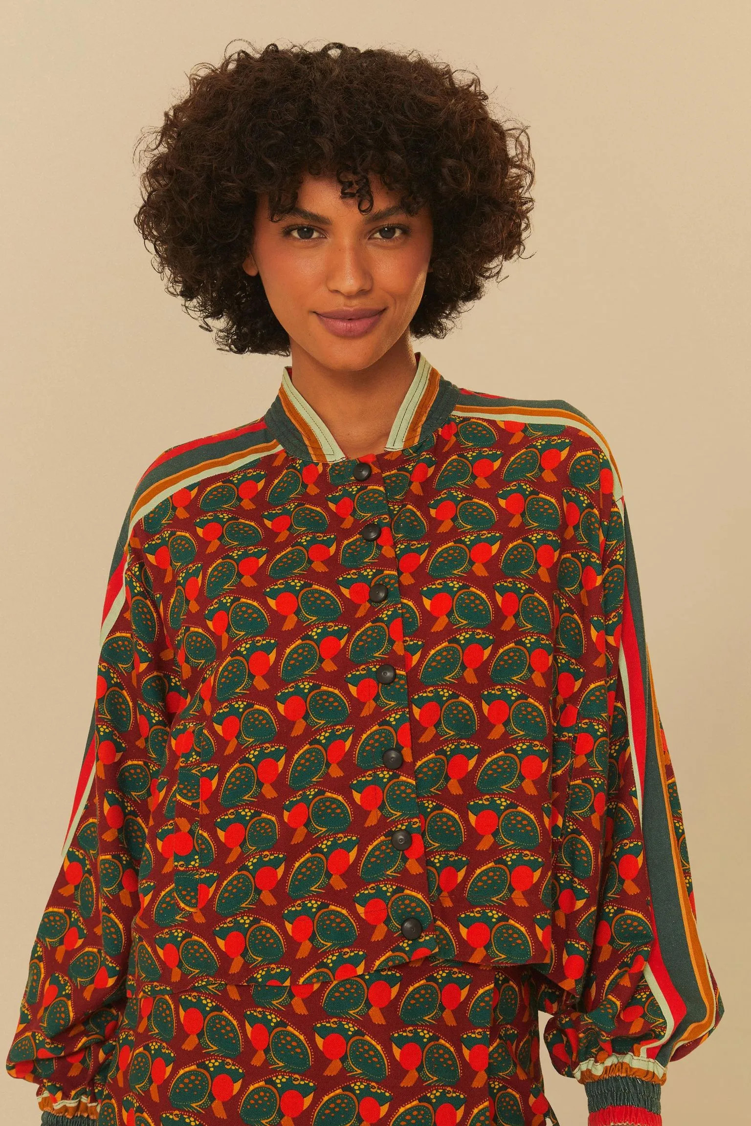 Bomber Estampada Sapoá | Farm Rio (BR)