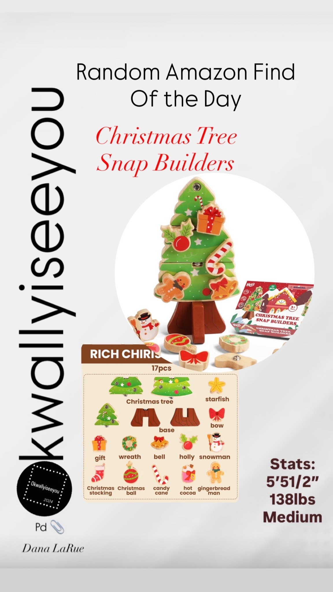 
🌲NEW SERIES… Amazon Random Finds 
Gift giving ideas ….  #holidaytime #family #giftguide 
‼️Simply Comment Shop for the o #Itk #amazon #walmart 
Hey there! Thank you so much for being here 
📎 https://www.shopltk.com/explore/okwallyiseeyou
📎https://mave.ly/okwallyiseeyou
📎https://www.amazon.com/shop/

#LTKSeasonal #LTKHoliday #LTKGiftGuide