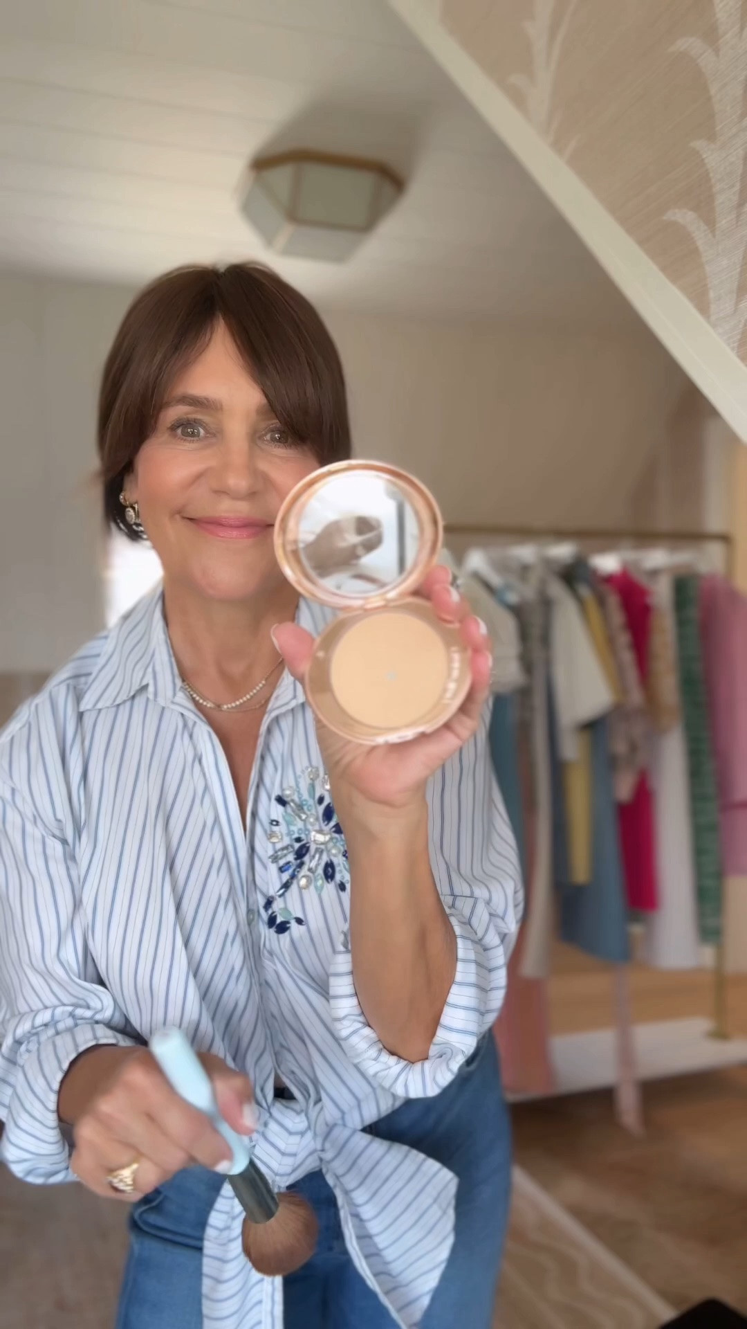 This is one of my favorite makeup products of all time! I’ve been using this for years and don’t plan on switching anytime soon! A makeup artist once described this powder as an “Instagram filter for your face!!”

#LTKselfcare #LTKmomlife #LTKgrwm