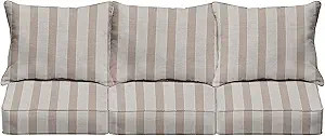 Sorra Home Sunbrella Scale Cloud Indoor/Outdoor Cushion, 6 Piece Set, 6 Count | Amazon (US)