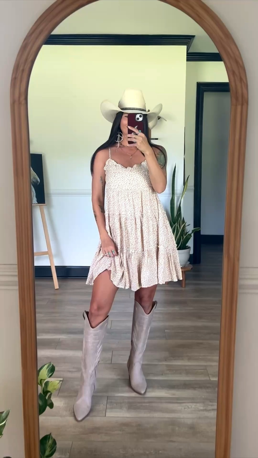 Summer dresses but styled with western accessories! Wearing xs in all 

Code LORI10 to save on Highway hippie jewelry

#LTKootd #LTKSeasonal #LTKSaleAlert
