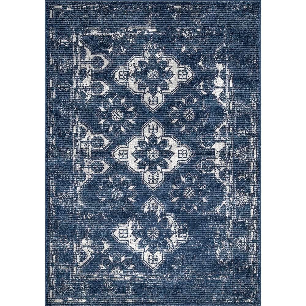 nuLOOM Vintage Ellie Navy 5 ft. x 7 ft. 5 in. Area Rug-RZSP06A-5075 - The Home Depot | The Home Depot