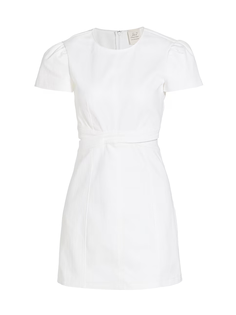 Maddy Stretch Denim Cut-Out Minidress | Saks Fifth Avenue