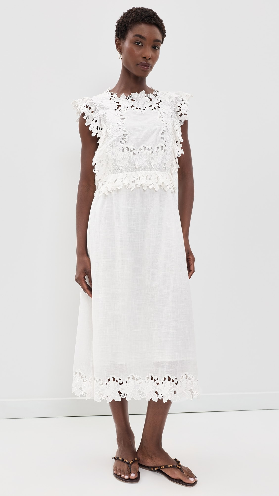 Sea Eleannora Embellished Midi Dress | Shopbop | Shopbop