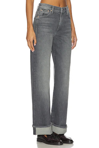 MOTHER The Dodger Skimp Cuff Jeans in Moshpit Memories from Revolve.com | Revolve Clothing (Global)