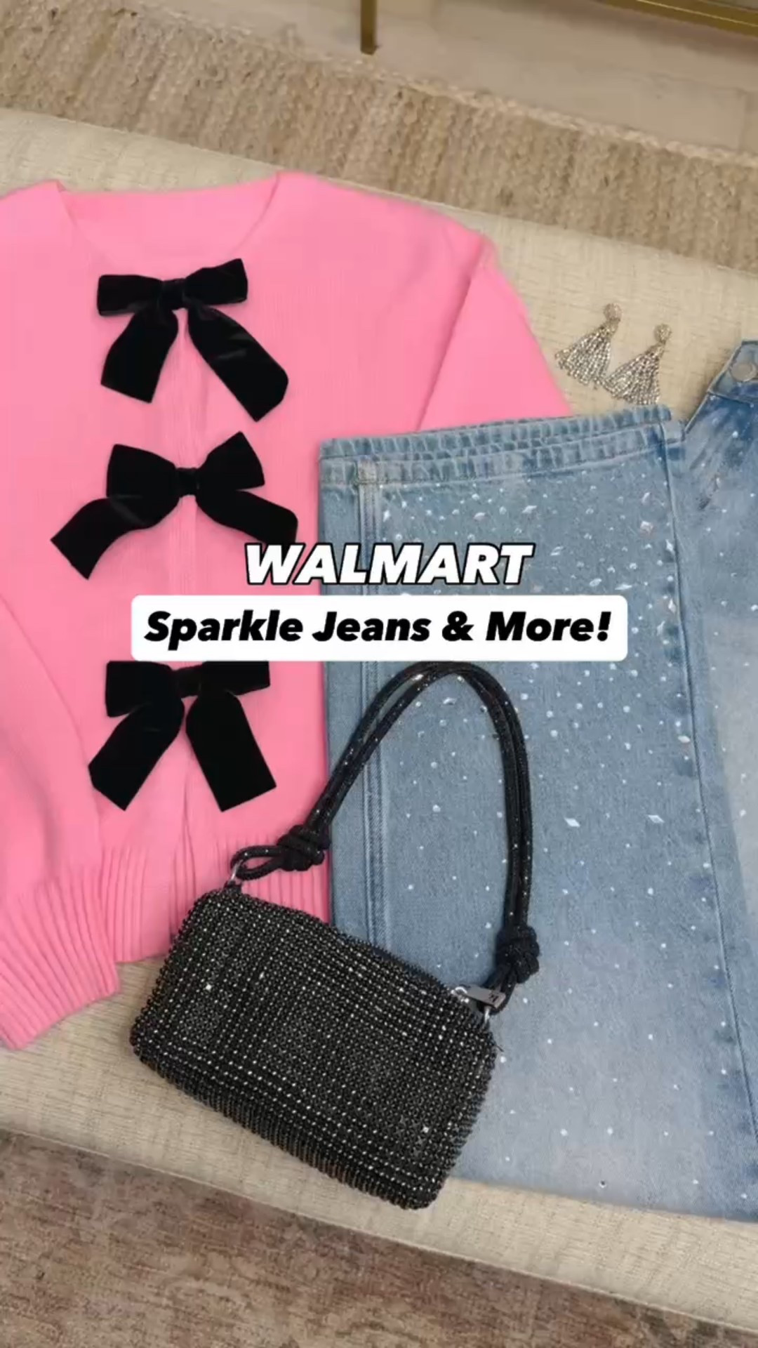 The cardi is low sizes  at Walmart so we linked it at amazon too! 
