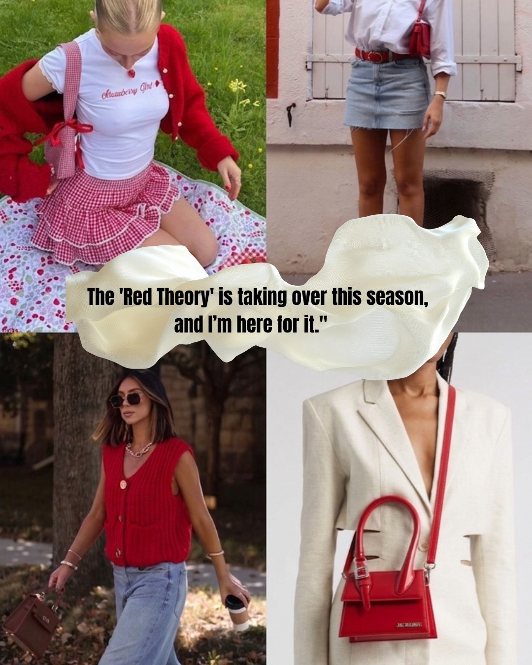 The “red theory” trend ❤️✨ the easiest way to elevate any outfit—just add a pop of red and watch it transform.

Shop the look & trend now 🔥

#LTKstyle #LTKfashion #LTKtrend #LTKseasonal #LTKfinds #LTKunder50  
#WalmartFashion #WalmartFinds #WalmartStyle #WalmartDeals #WalmartMustHaves