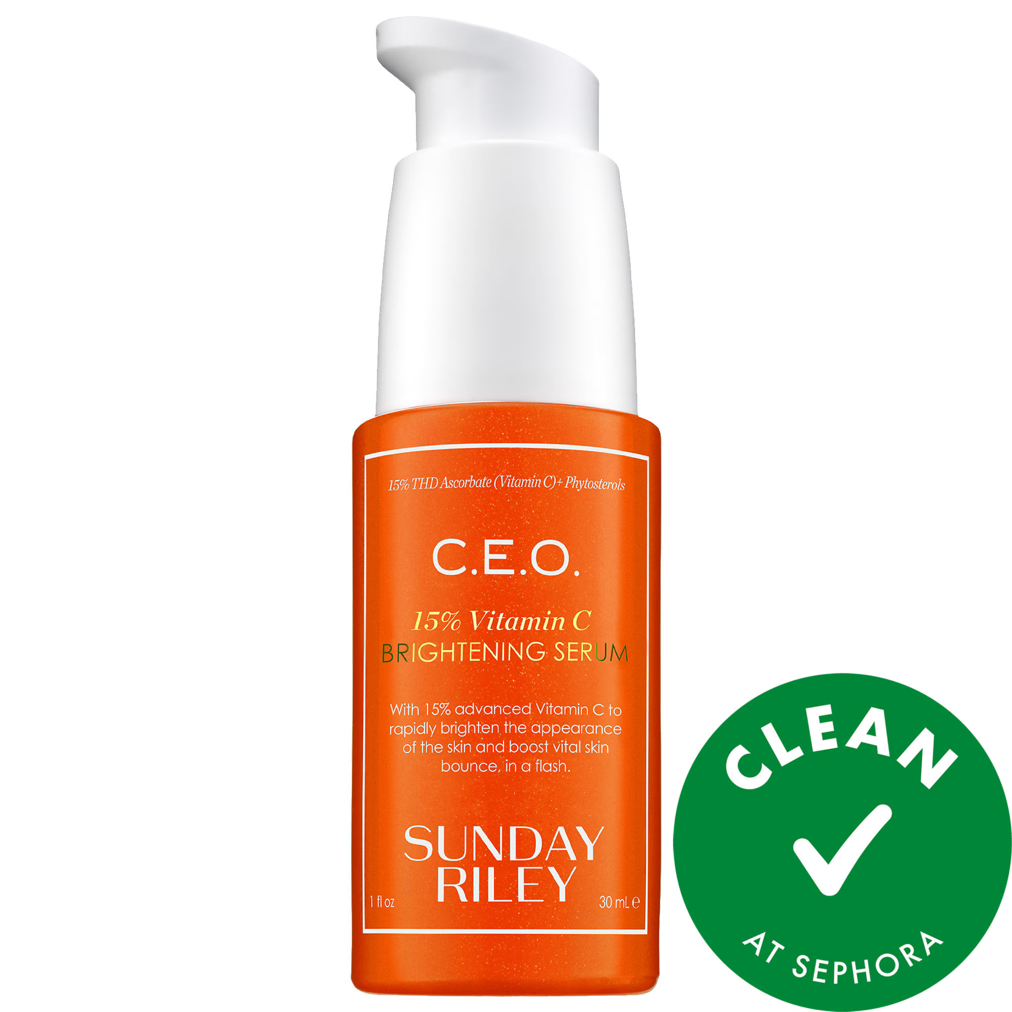 Sunday Riley C. E.O. 15% Vitamin C Brightening Serum 1 oz/ 30 mL | Sephora (US)
