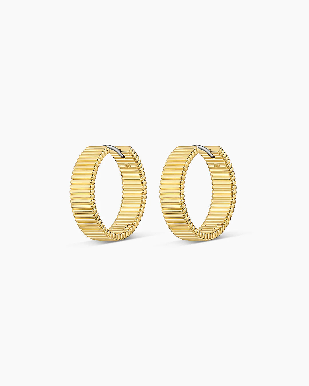 Catalina Hoops Earring in 18k Gold, Women's by gorjana | Gorjana