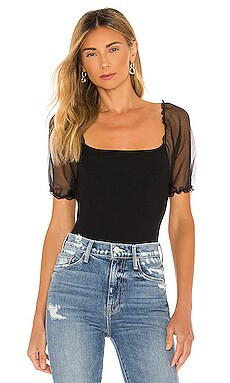 ASTR the Label Darling Bodysuit in Black from Revolve.com | Revolve Clothing (Global)