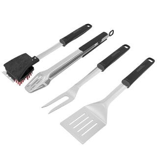 Nexgrill 4 Pieces Grill Stainless Steel Tool Set 530-0036D - The Home Depot | The Home Depot