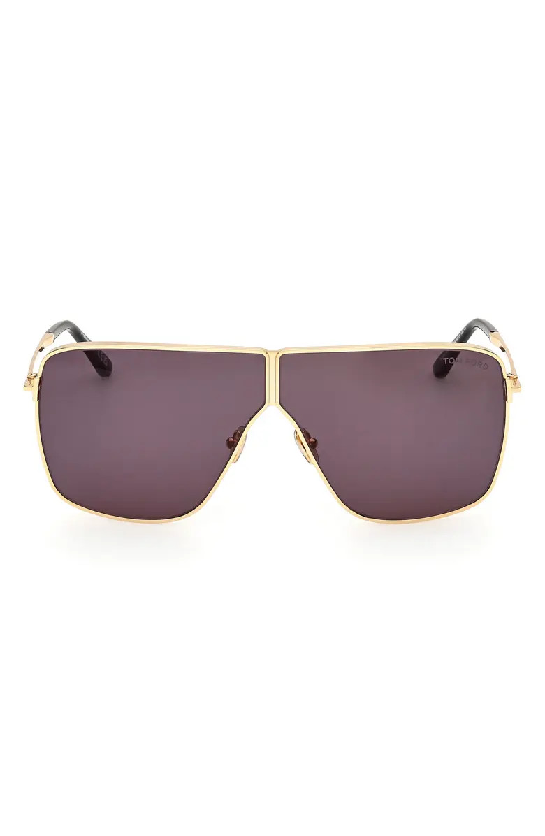 Huxley 68mm Oversize Navigator Sunglasses | Nordstrom