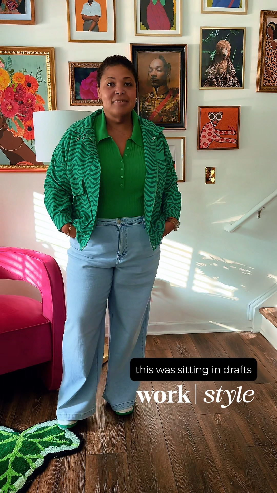 Casual work outfit formula : Jacket + Top + Jeans. You can wear loafers, flats, heels, boots or sneakers! 

#LTKWorkwear