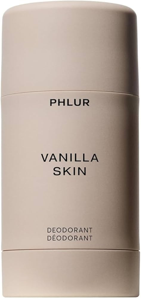 PHLUR Vanilla Skin Natural Deodorant - 48 Hour Odor Protection Natural Baking Soda Free & Aluminu... | Amazon (US)