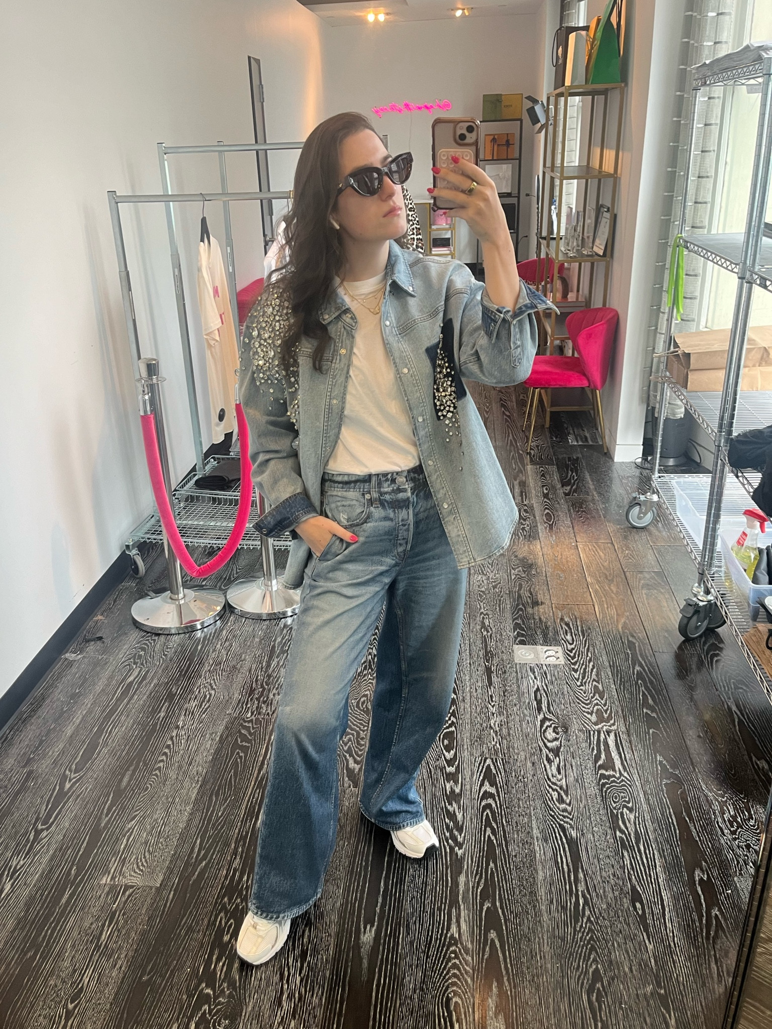 denim on denim 

#LTKstyletip #LTKSeasonal