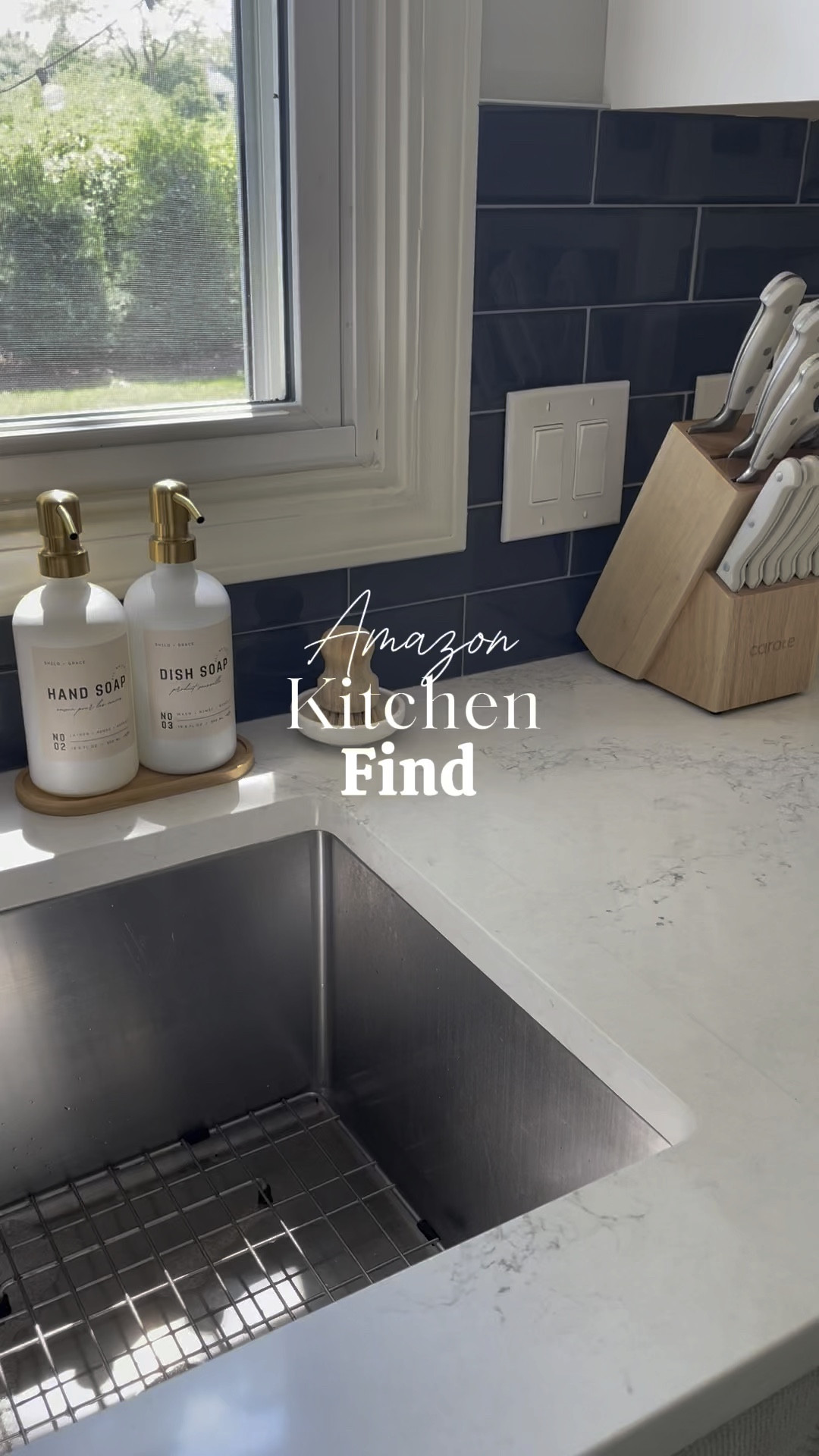 ✨AMAZON KITCHEN FIND✨

I love this set of glass dispenser jars from @shiloandgrace! They come in multiple color sets and they come with two of each label, and in two different colors, so you can really make it your style! Honestly these would be great for the kitchen or bathroom. I will probably grab at least another set of these for my powder bath and boys/guest bath! 🙌🏻

✨Comment SHOP below to receive a DM with the link to shop my LTK ⬇️ 

✨FOLLOW along @liskaliving for more affordable finds like this one! Sharing home styling, home decor, and achievable DIYs! Thanks for being here! 🤍

✨SAVE this post for later!

#LTKVideo #LTKFindsUnder50 #LTKHome