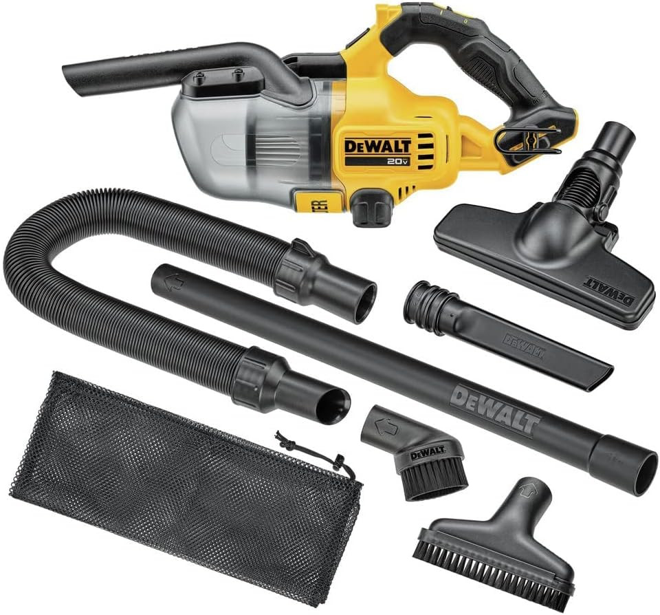 DEWALT 20V Vacuum, Cordless Handheld Vacuum, HEPA, Battery Not Included (DCV501HB) | Amazon (US)
