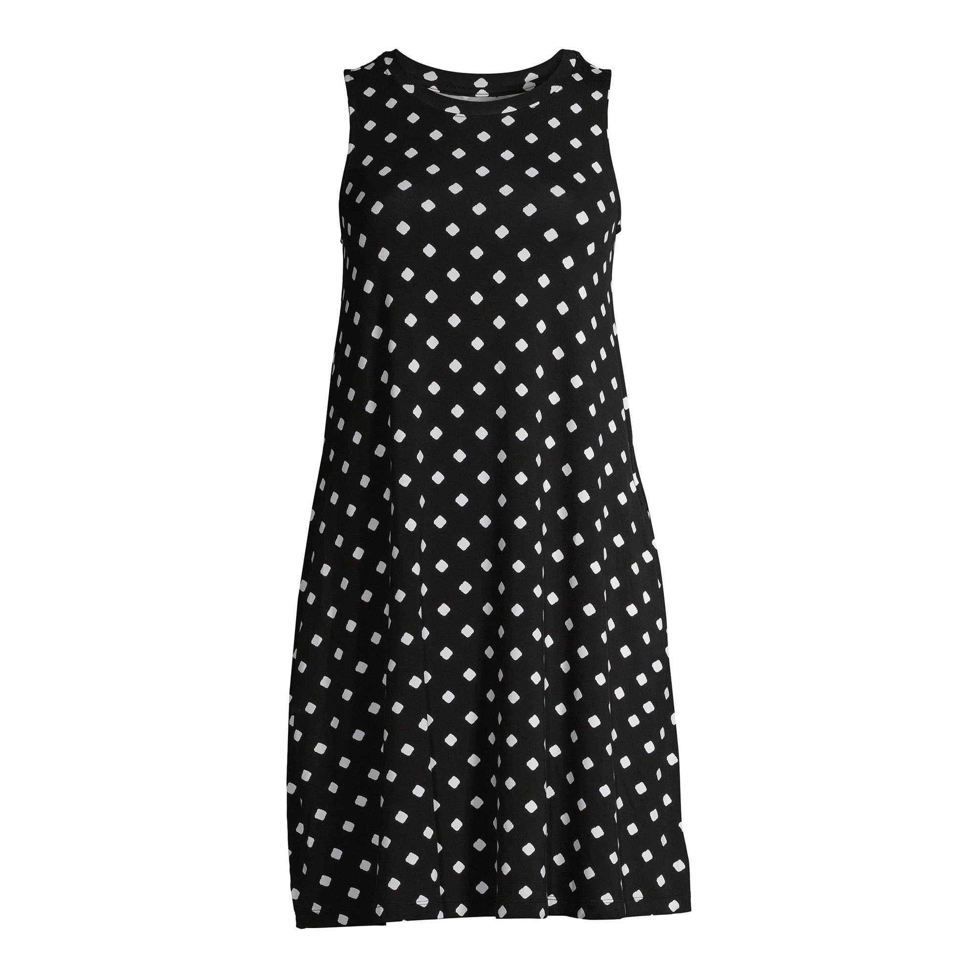 Time and Tru Women's Sleeveless Knit Dress | Walmart (US)