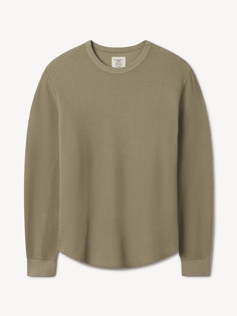 Root Venice Wash Vintage Thermal Surplus Tee - Buck Mason- Modern American Classics | Buck Mason