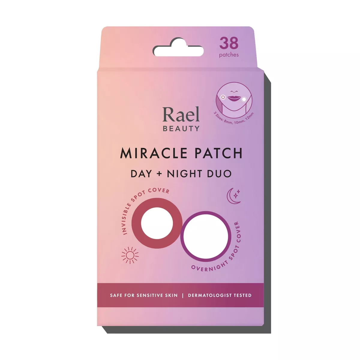 Rael Beauty Miracle Pimple Patches Day & Night Duo Pack - 38ct | Target