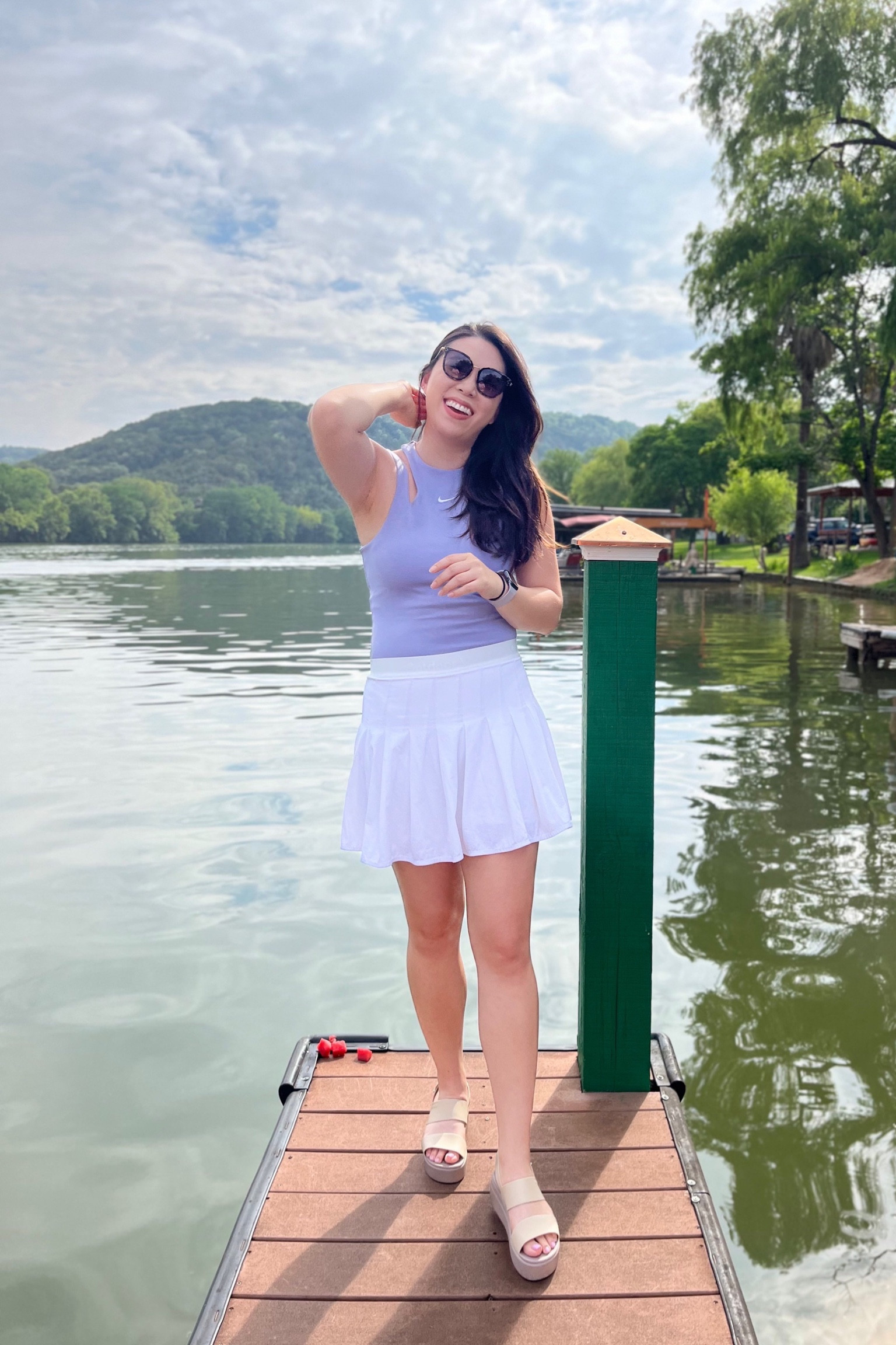 What’s your favorite summertime activity? These days I’ve been playing pickle ball, going out to the lake, and barbecuing with friends! I’ve pretty much been living in casual active wear because it just works for all of the things I do throughout the day! 

#LTKfit #LTKunder100 #LTKstyletip