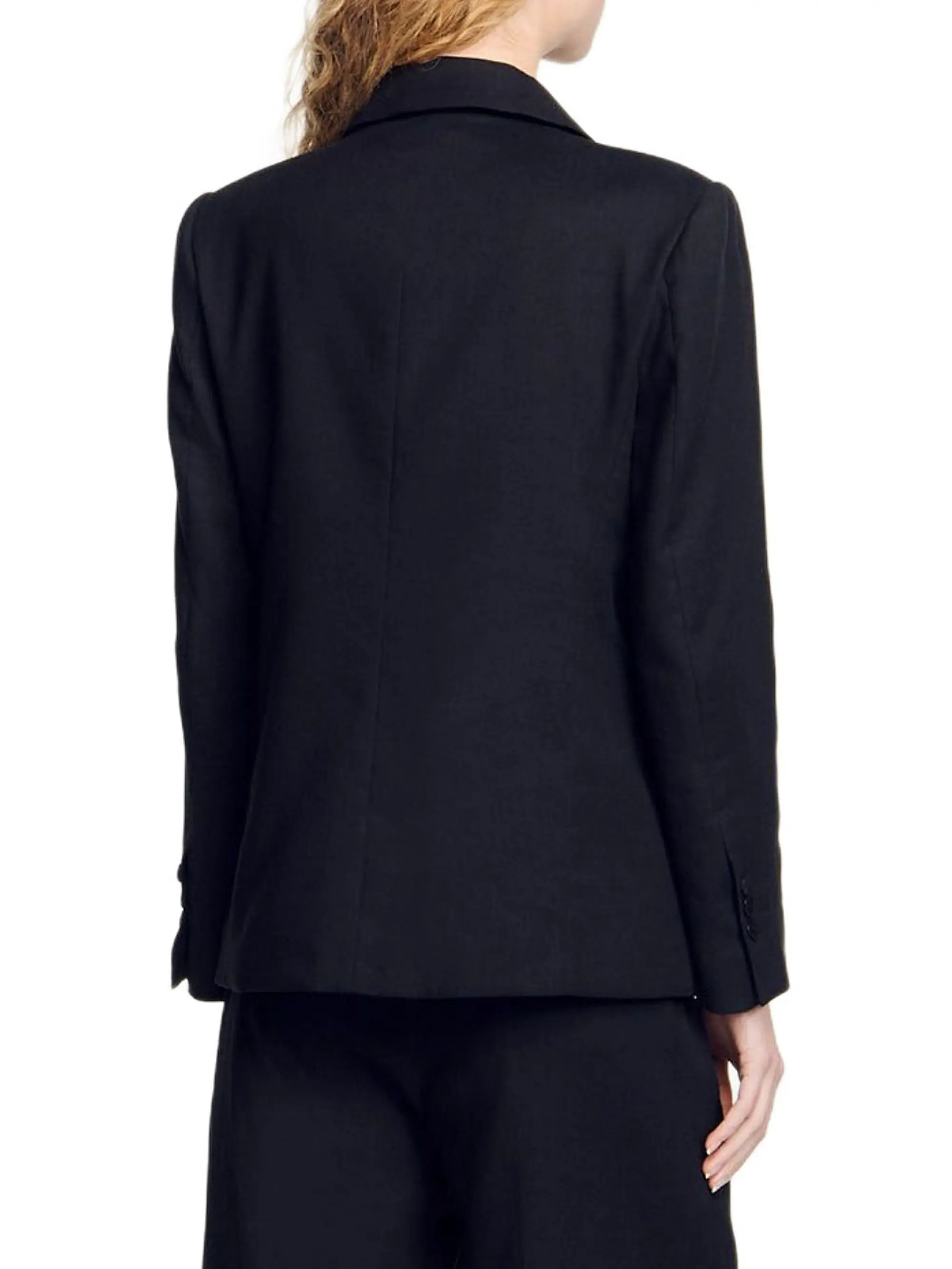 Sandro Double-Breasted Suit Jacket | Saks Fifth Avenue | Saks Fifth Avenue