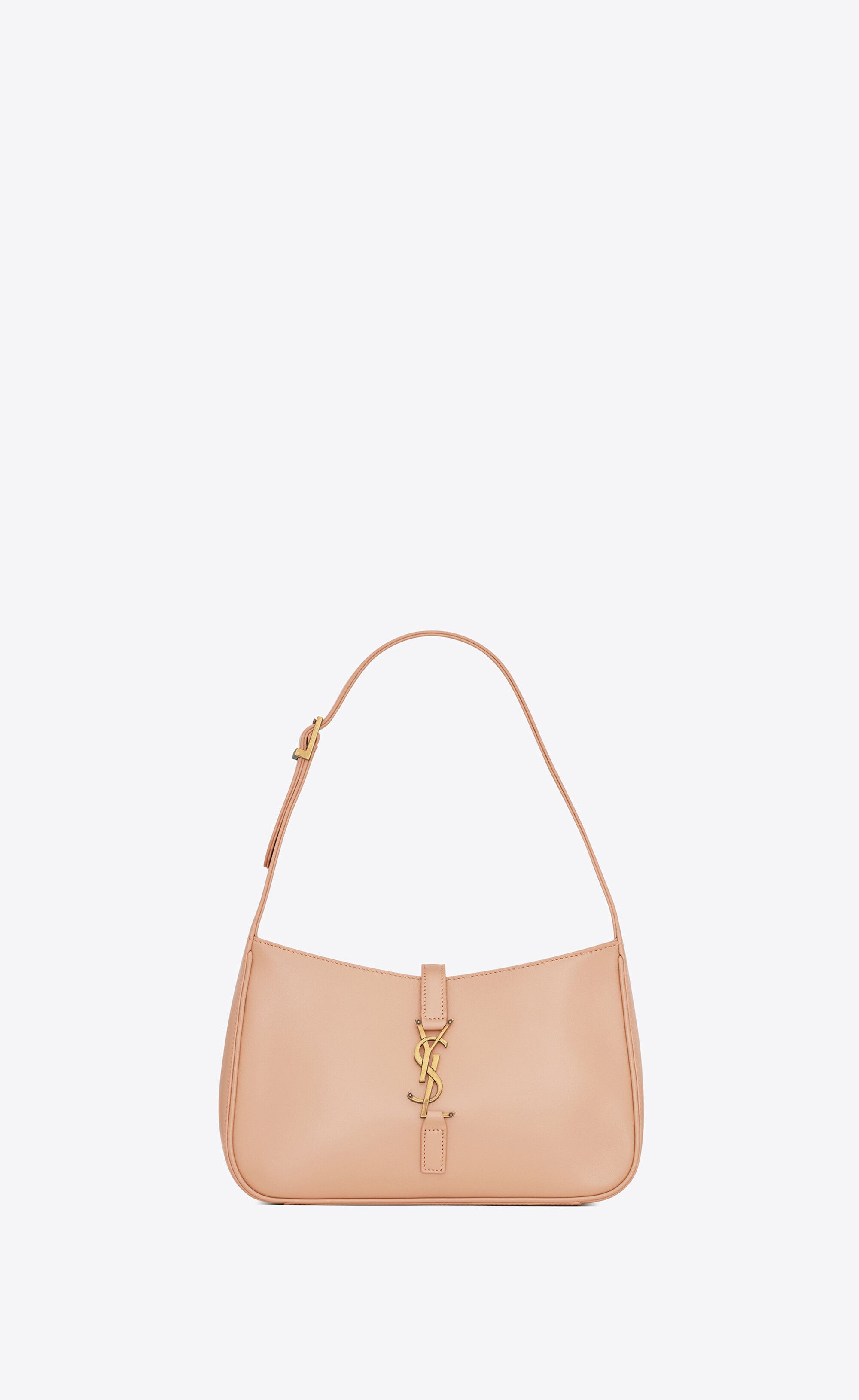 Le 5 À 7 Hobo Bag In Smooth Leather Pink One Size | Saint Laurent Inc. (Global)
