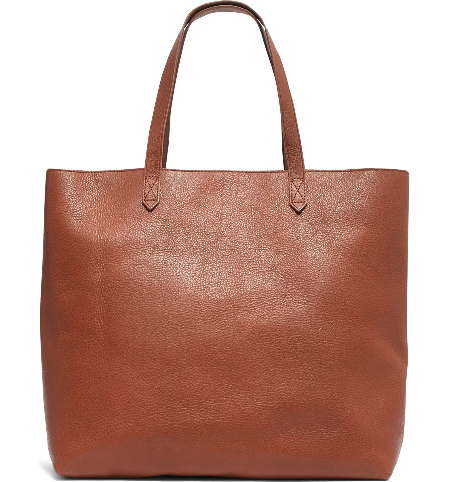 Zip Top Transport Leather Tote | Nordstrom