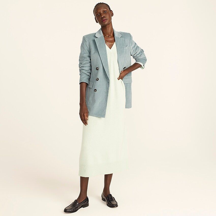 Double-breasted blazer in Italian corduroy | J.Crew US