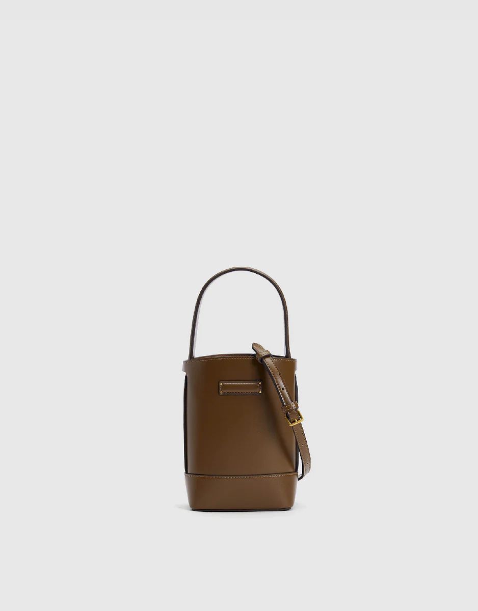 Vegan Leather Mini Bucket Bag | Urban Revivo