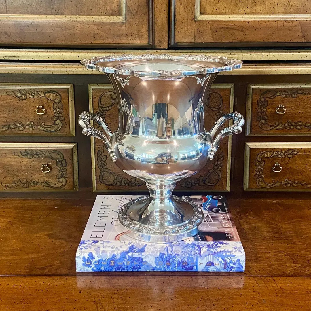 Trophy Style Silver Plated Champagne Wine Bucket | Etsy (US)