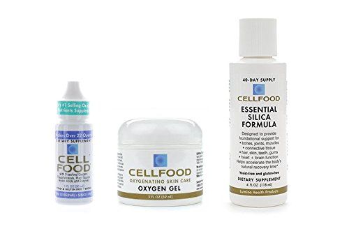 CellFood Pack - 1 oz Minerals, Enzymes, Amino Acids, Electrolytes + 2 oz Skin Care Oxygen Gel + 4 oz | Amazon (US)