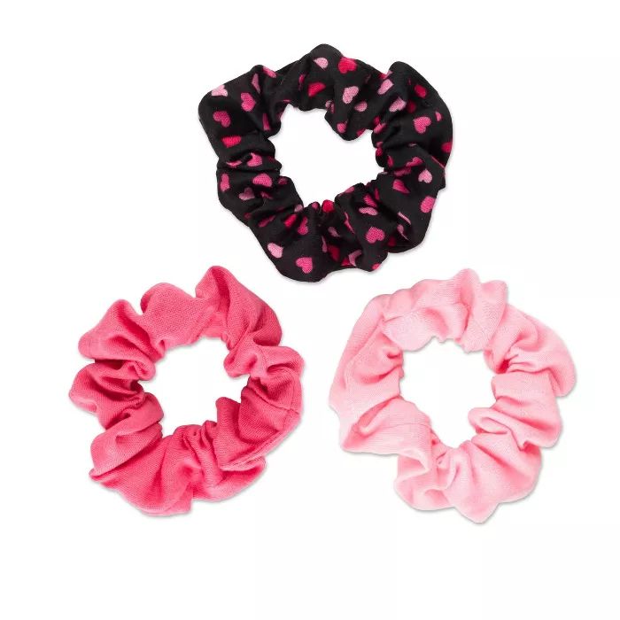 Scunci Scrunchies with Hearts - 3pk | Target