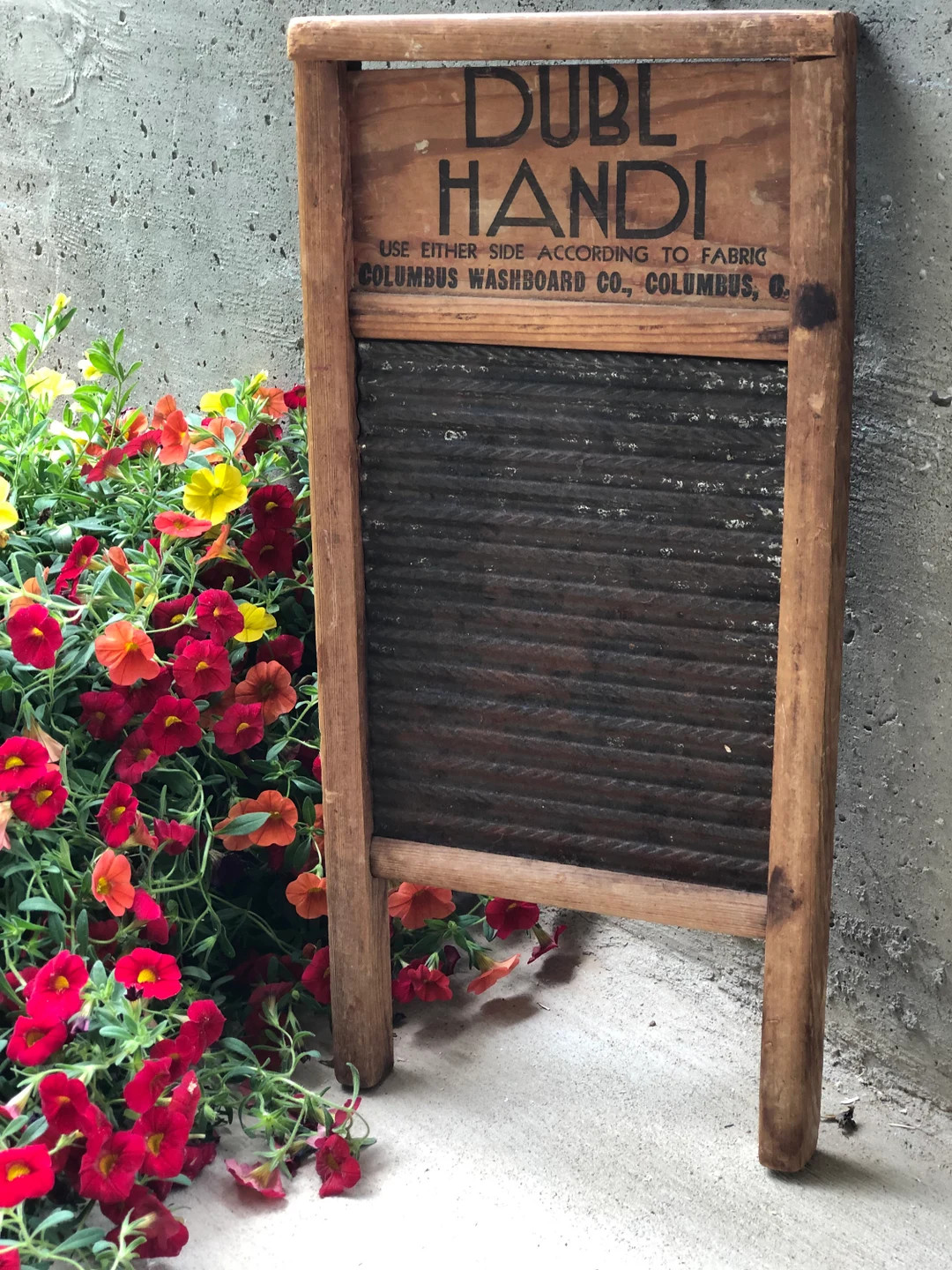 Vintage Washboard | Dubl Handi | Laundry room decor | Cottagecore | Farmhouse | Rustic decor | Etsy (US)
