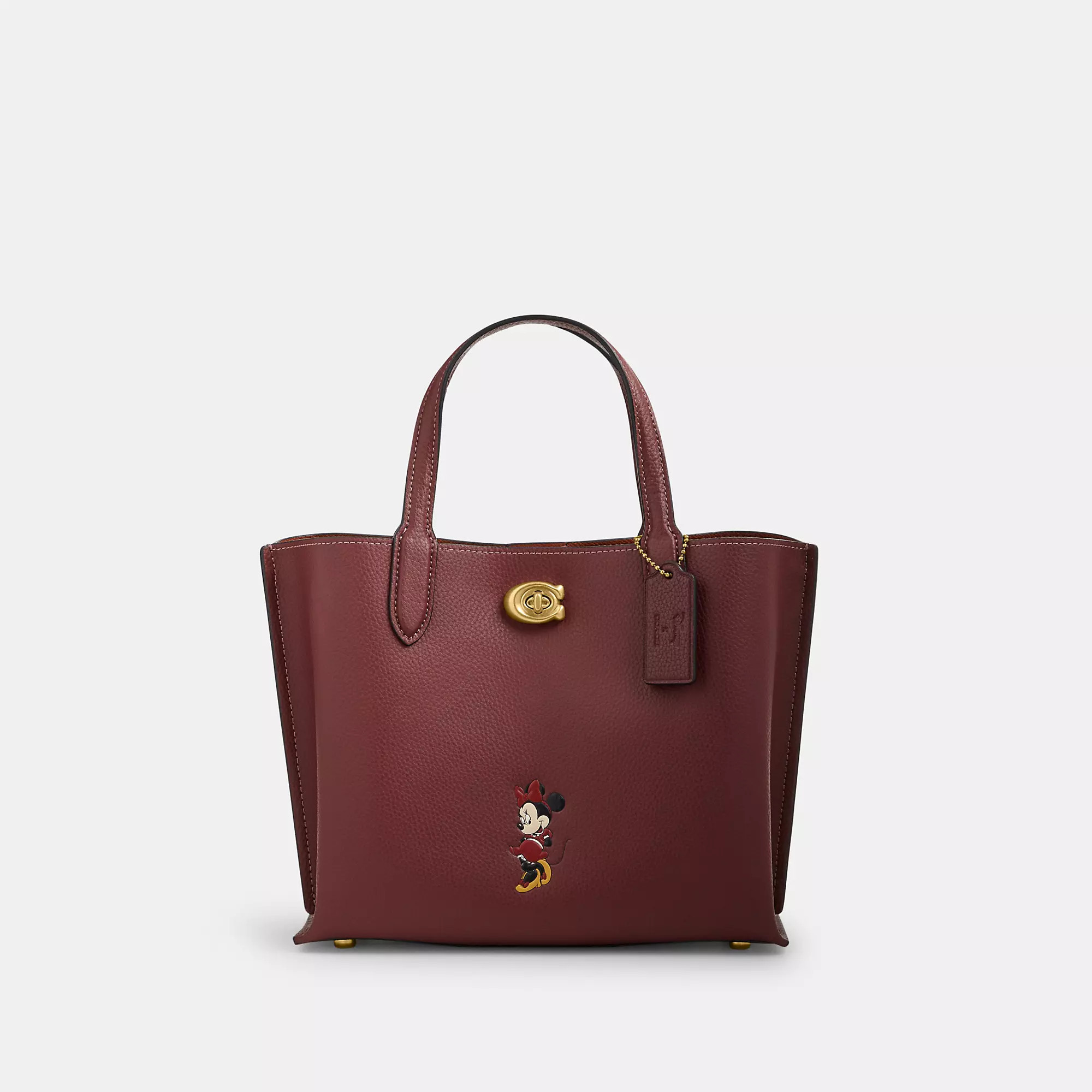 Disney X Coach Willow Tote Bag 24 With Minnie Mouse | Coach (US)