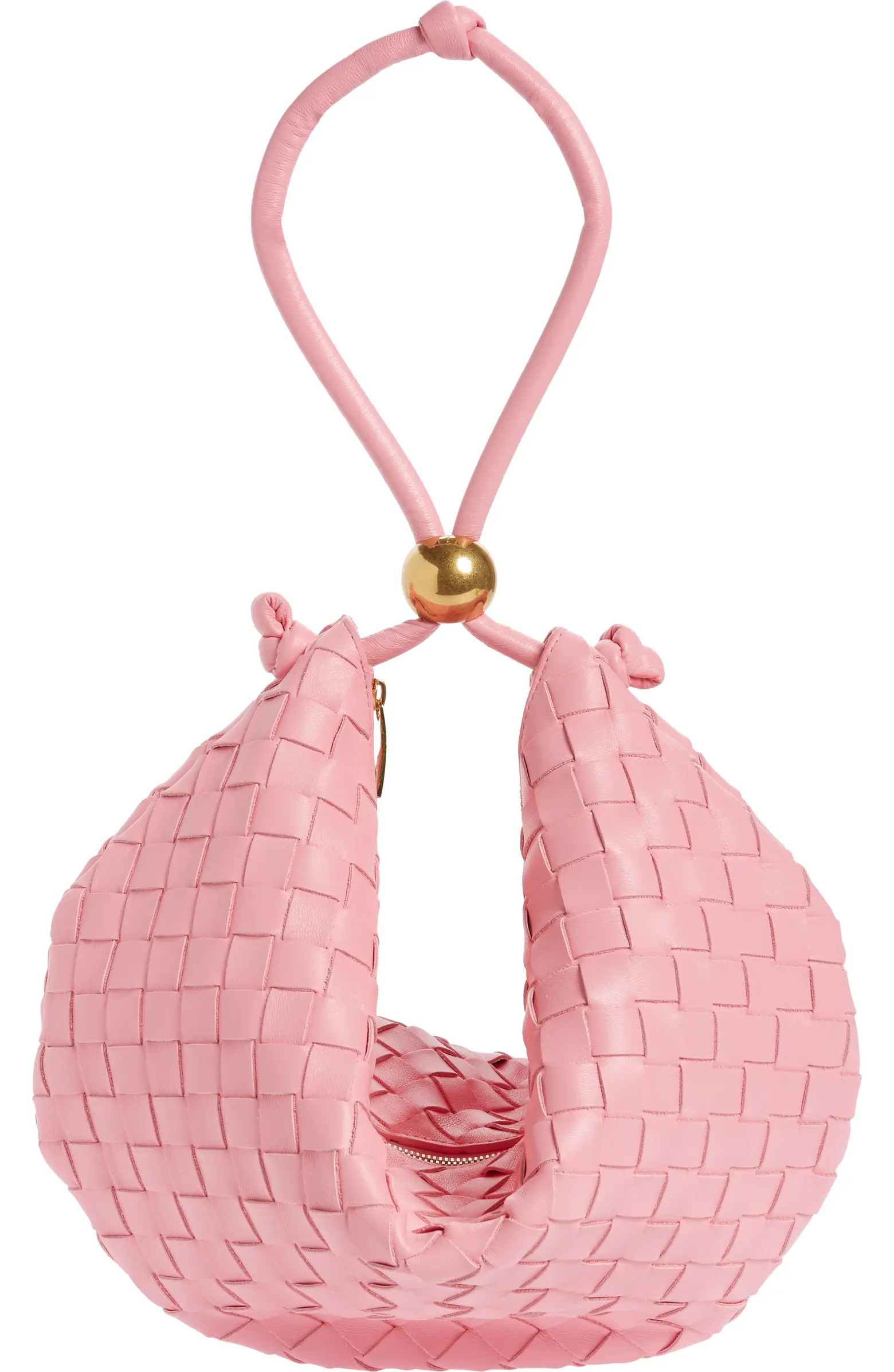 Medium Half Moon Woven Top Handle Bag | Nordstrom