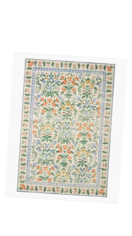 Rifle Paper Co. floral vintage rugs for sale on Wayfair until August 28. Large rugs under $500. 

#LTKsalealert #LTKhome