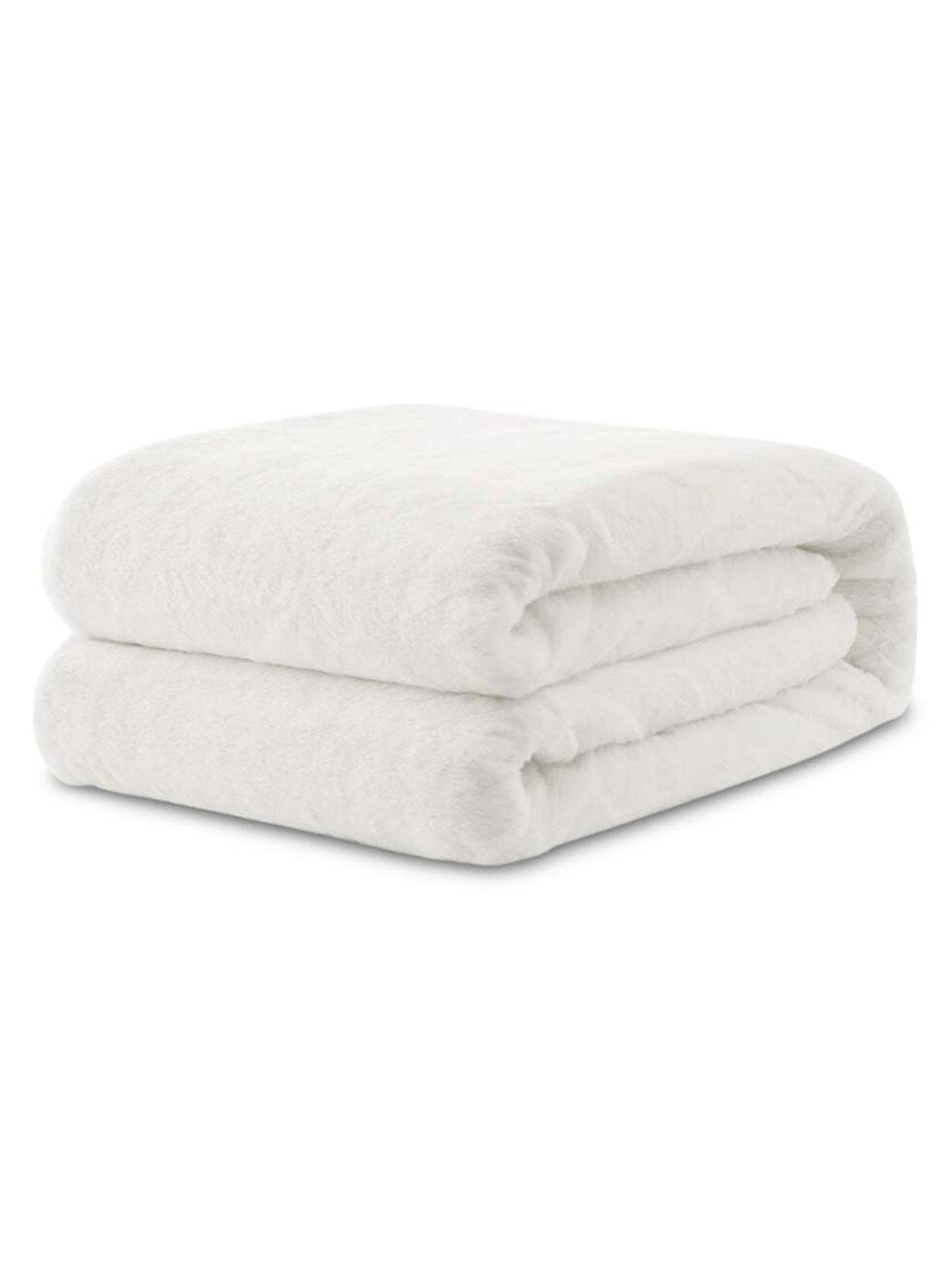 Gravity Faux Rabbit Weighted Throw Blanket | Saks Fifth Avenue
