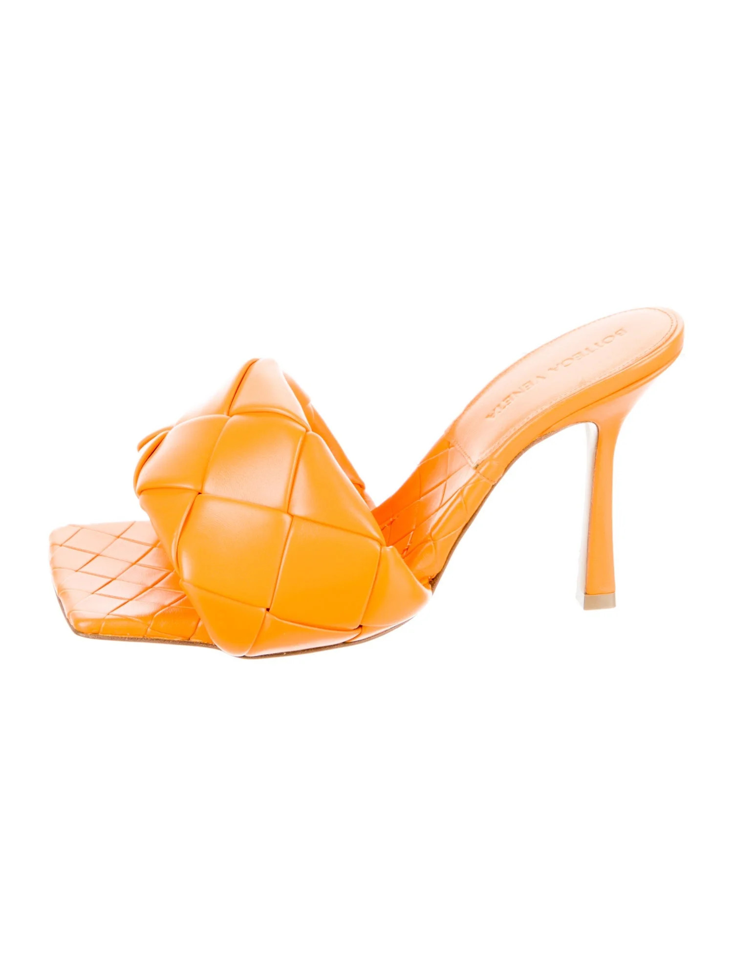 Intrecciato Weave Leather Slides | The RealReal