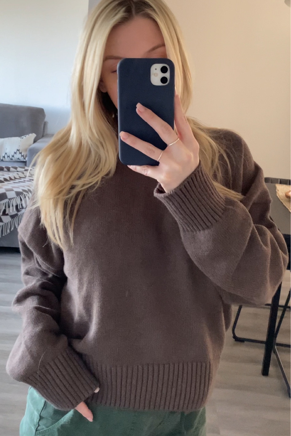 100% Organic Cotton Boyfriend Crew Sweater  Wearing size: M Color: Heather Brown 

#LTKfindsunder100 #LTKover40 #LTKSeasonal