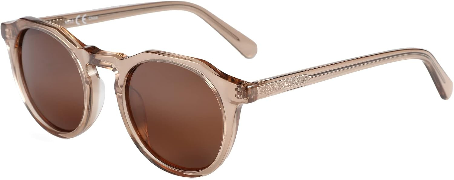 ZENOTTIC Vintage Round Polarized Sunglasses for Men Women UV400 Protection Retro Sun Glasses | Amazon (US)