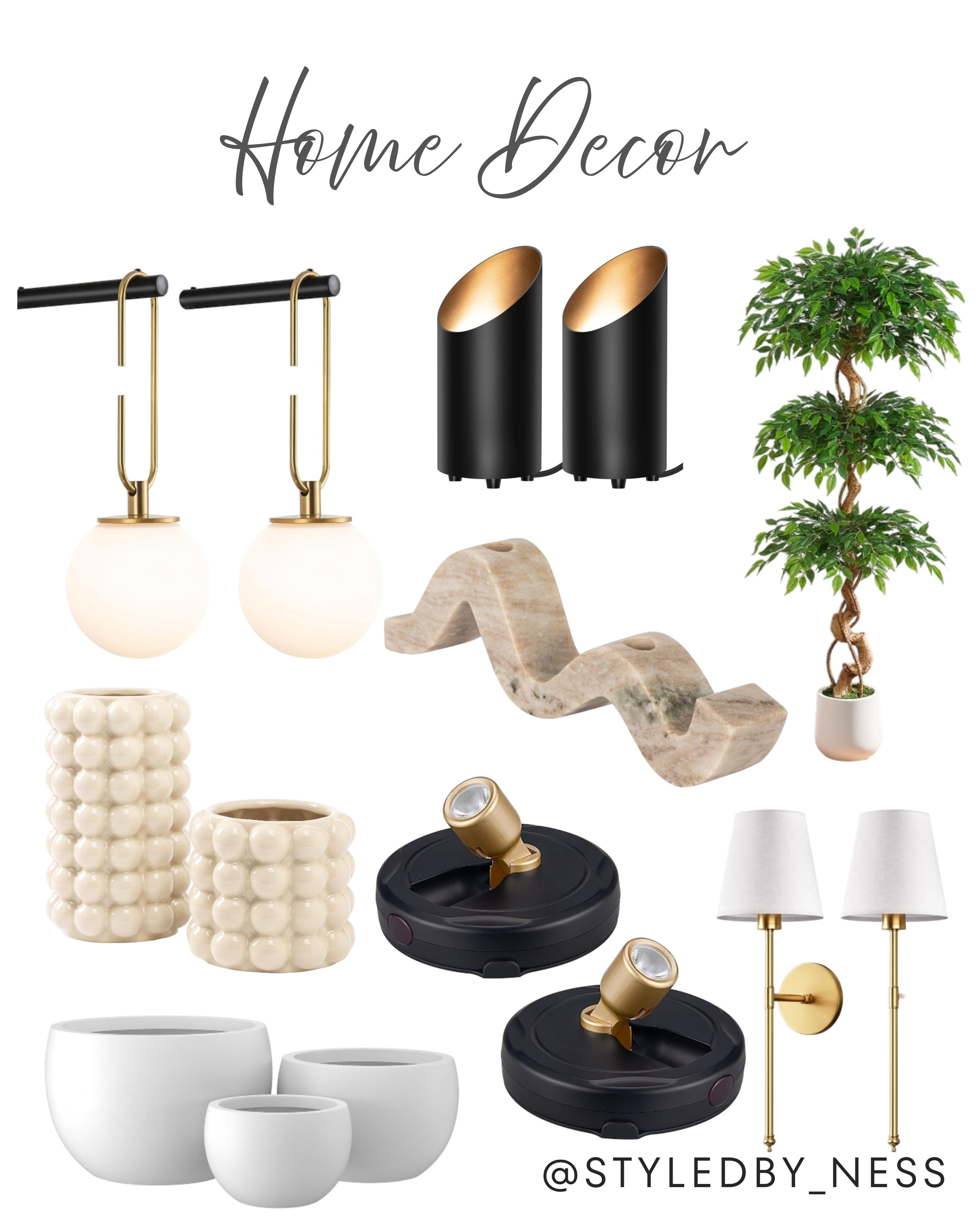 Transform your space with these curated home decor essentials. These pieces effortlessly elevate any room with a fresh, modern look that makes your house feel like home. Save this post and click the link in bio to shop the look! #HomeDecor #InteriorDesign #HomeInspiration 

 #LTKdayinmylife #LTKHome #LTKSaleAlert