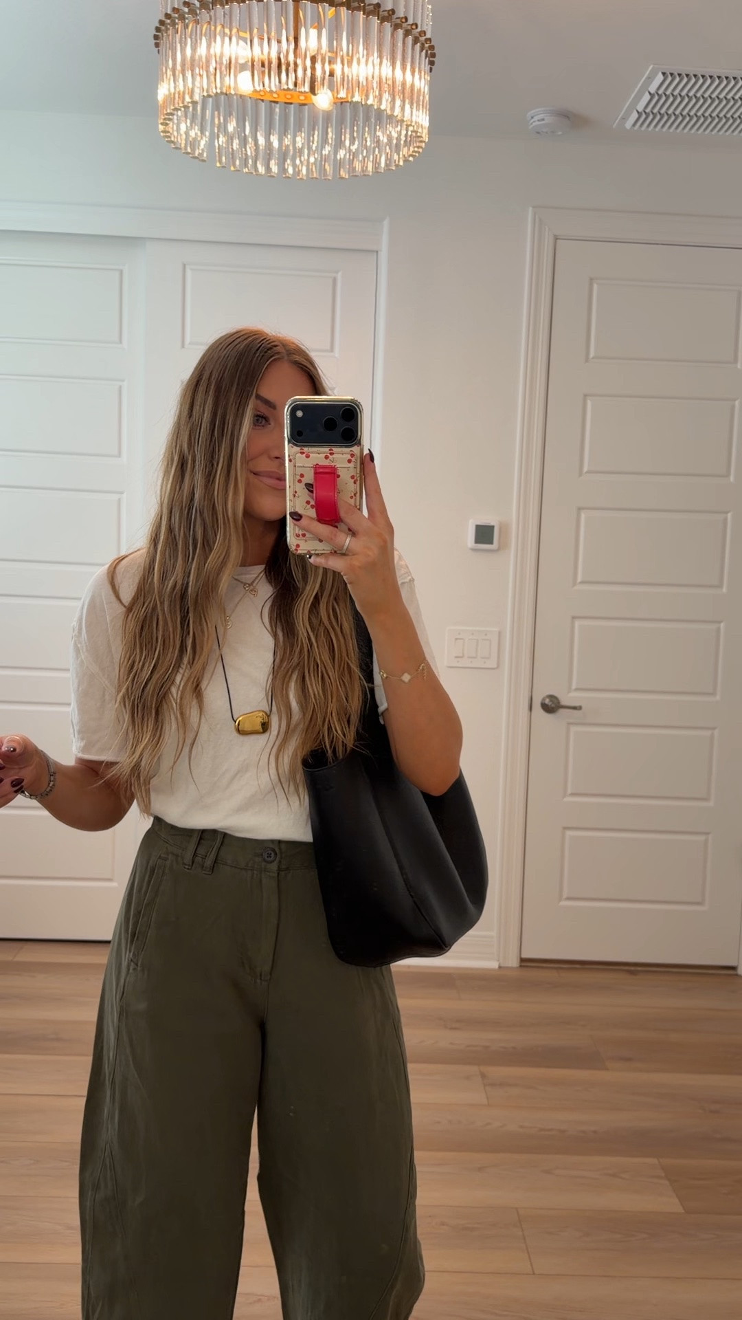 Today’s outfit! Wearing a size 4 in the pants!

#LTKootd