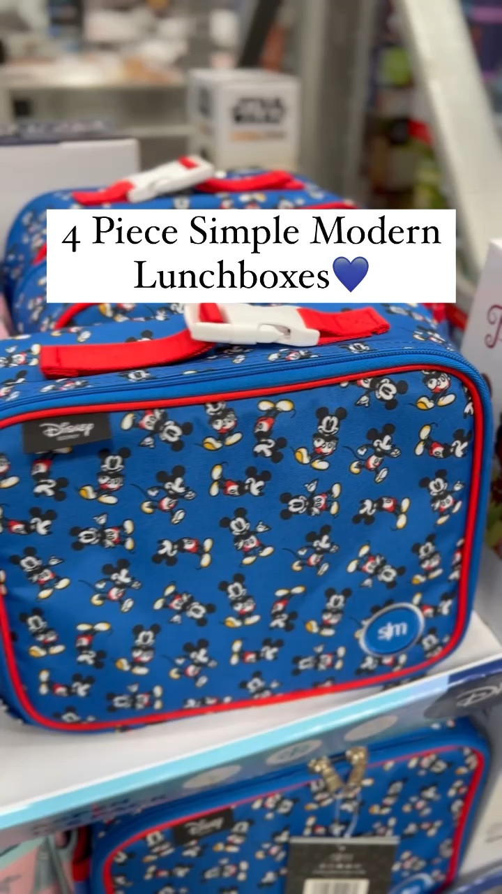Simple Modern Disney Hadley Lunchbox 2.0, 4-Piece Set