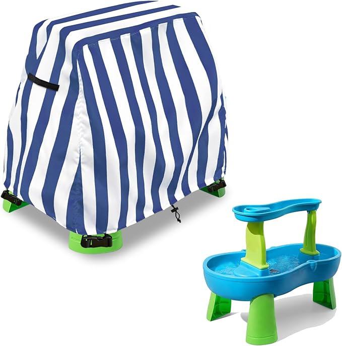 Kids Water Table Cover Fit Rain Showers Splash Pond Water Table,Waterproof Dust Proof Anti-UV Out... | Amazon (US)