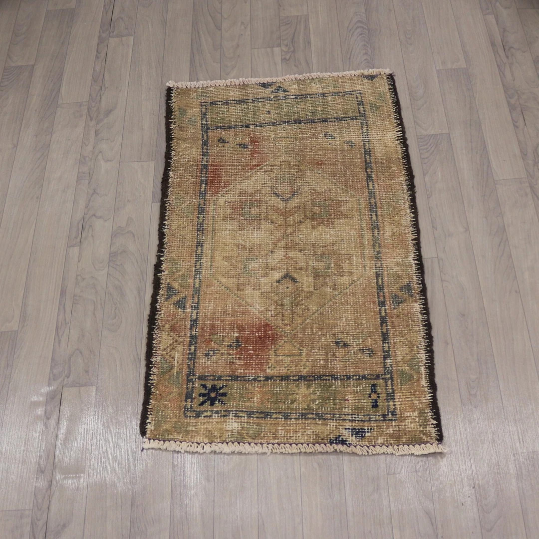 Vıntage Anatolian Rug Oriental Carpet Kitchen Turkish - Etsy | Etsy (US)